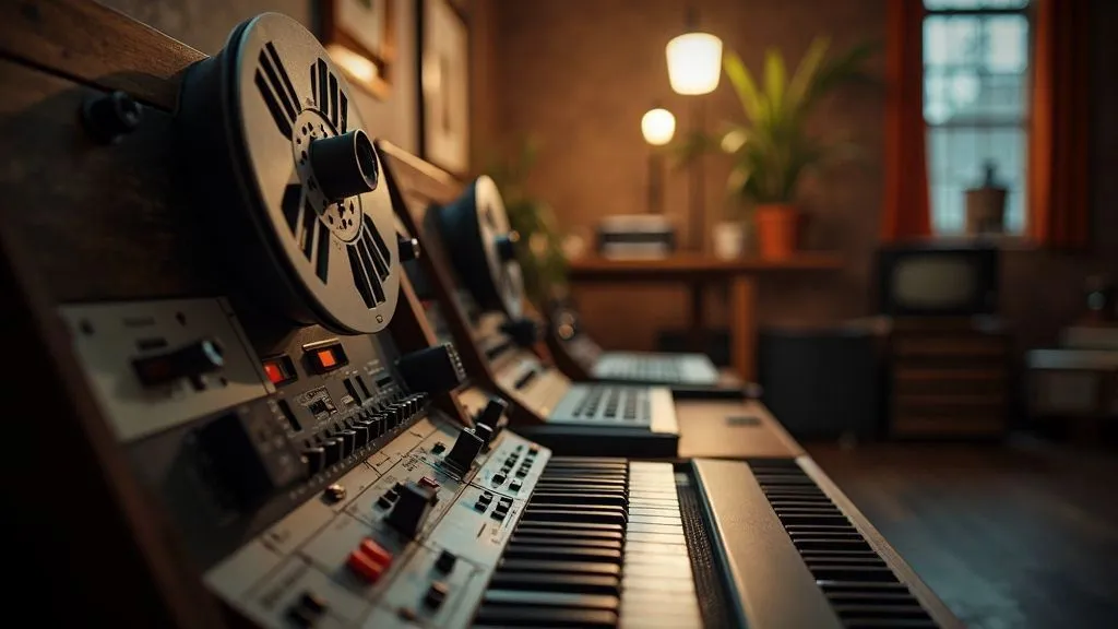 A very unusual tape recorder used for mastering
